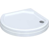 Поддон Радомир Стронг 110x110 см, радиальный на раме-подставке с устройством слива 1-11-0-0-0-182