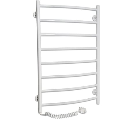 Полотенцесушитель Laris Классик ЧК П8 500/800 левый тэн белый 75201045