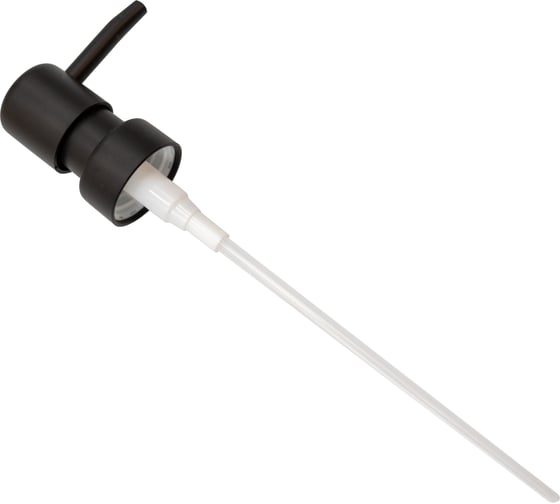 Пластиковая помпа Bath Plus 09 черная (7x12.5см) PUMP-09