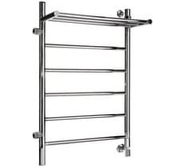 Полотенцесушитель ТЕМАРК Классика с полкой (КП-4) 500х800, D32/18 мм (перекладина прямая, нижнее подключение) 23277