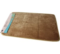 Коврик для ванной SIBO 40*60 см, латте, полиэстер, подложка ПВХ SI31043