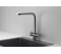 Смеситель кухонный GRANULA Kitchen Space 7011, СТАЛЬ САТИН 2