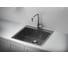 Смеситель кухонный GRANULA Kitchen Space 7110, СТАЛЬ САТИН 4