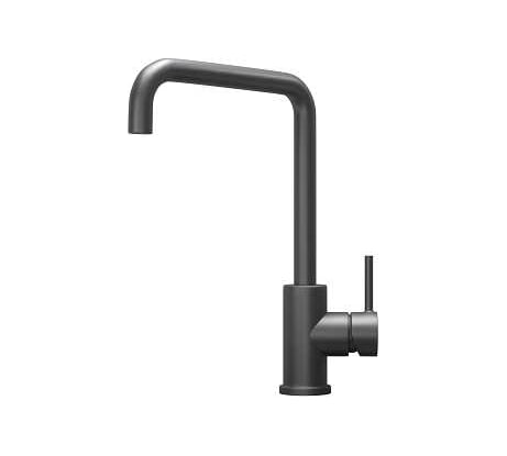 Смеситель для кухонной мойки GRANULA 7110, графит матовый