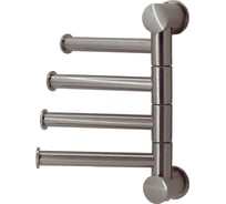 Держатель полотенец четверной WasserKraft K-, 1054NICKEL K-1054N