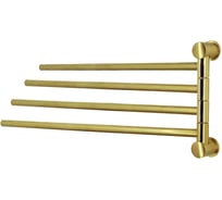 Держатель полотенец четверной WasserKraft K-, K-1034BG K-1034BG