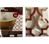 Шторка для ванной SIBO PEVA 180х180 см SI19039