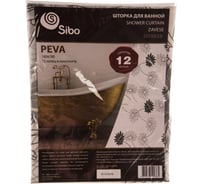 Шторка для ванной SIBO PEVA 180х180 см SI19038