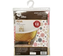 Шторка для ванной SIBO PEVA 180x180 см SI19032