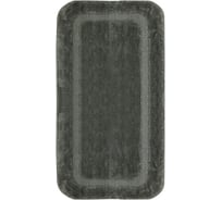 Коврик для ванной SIBO 50*80 MULTISOFT, микрофибра плюш, ворс 20мм, серый SI31026