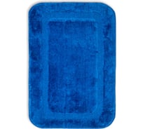 Коврик для ваннойм SIBO 50*80 MULTISOFT, микрофибра плюш, ворс 20мм, голубой SI31023