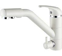 Смеситель для кухни Paulmark HESSEN белый He213017-331