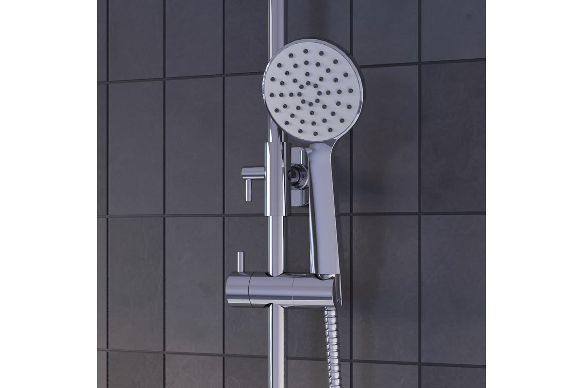 Смеситель IDDIS Joker для ванны с верхним душем JOKSB1Fi06 - выгодная ...