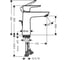 Смеситель для раковины Hansgrohe HG Talis Select E 110 71710670 00000071109 2