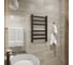 Электрический полотенцесушитель Teymi Modern П(3+3) 50x80, квадратный профиль, с таймером, черный матовый E90101 ЦБ-00268989 6
