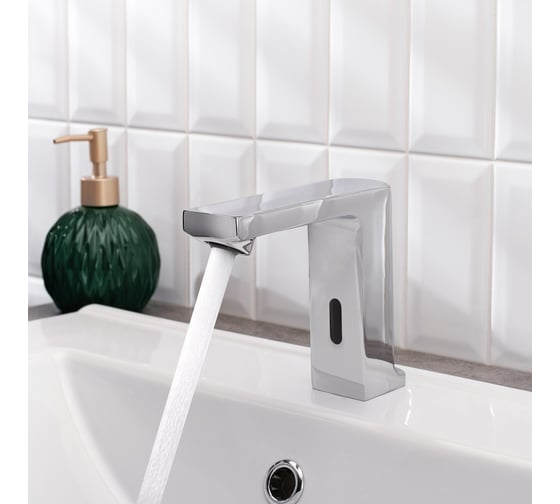 Сенсорный смеситель для умывальника BOOU LT254AC/DC