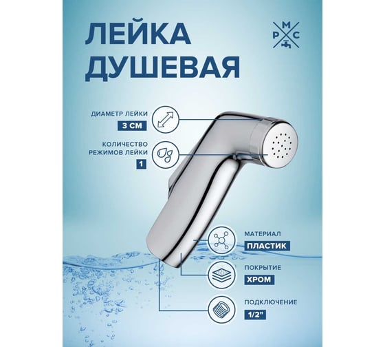 Лейка для душа РМС LE11