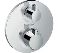 Термостат для душа Hansgrohe Ecostat S с запорным вентилем 15757000 00000036621