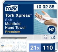 Листовые полотенца Tork Xpress сложения Multifold мягкие 21 пачка в упаковке 100288 11559 16129896