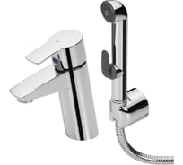 Смеситель Oras Cubista для умывальника с гигиеническим душем 2812F 00000017352