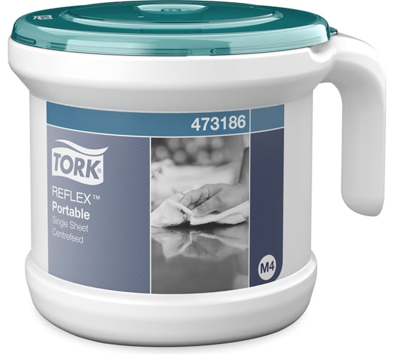 Переносной диспенсер Tork Reflex с центральной вытяжкой 473186/473126/502202 22159