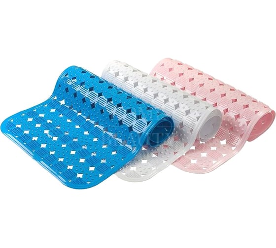 Прямоугольный коврик Vortex Массажный против скольжения 38х68 см 3 цвета в коробке 15047 1