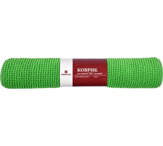 Коврик Vortex SPA для ванной 50х80 см зеленый 24125