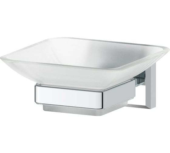 Держатель с мыльницей Artwelle Hagel матовое стекло хром 9922A