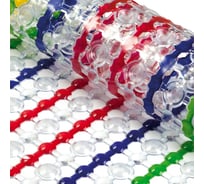 Коврик Vortex Радуга против скольжения овал 38х68 см 15055