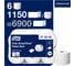Туалетная бумага Tork SmartOne в больших рулонах, Т8, 6 рулонов 297493/472242 22166 2