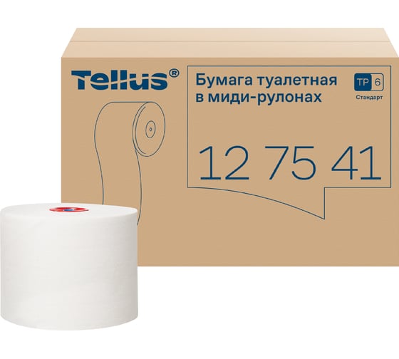 Туалетная бумага TORK Universal в компактных рулонах мягкая Т6 27 рулонов 21655 127540 127541 1