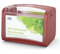Настольный диспенсер для салфеток Tork Xpressnap N4 красный 272612 22424