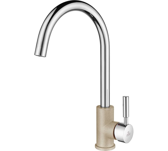 Смеситель для кухни Paulmark Holstein кварц-хром Ho212063-QUCR