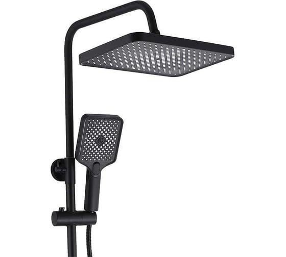 Душевая стойка со смесителем с коротким изливом OSGARD FENDI BLACK 68050 940000001318