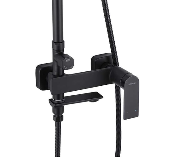 Душевая стойка со смесителем с коротким изливом OSGARD FENDI BLACK 68050 940000001318