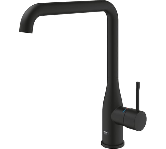 Кухонный смеситель Grohe Essence 30505KF0 с L-образным изливом, цвет фантомный черный 00000130261