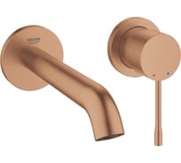 Внешняя часть смесителя для раковины Grohe Essence на 2 отверстия, M-Size, теплый закат матовый 19408DL1