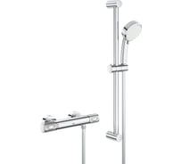 Термостат для душа Grohe Grohtherm 1000 Performance с душевым гарнитуром, хром 34834000