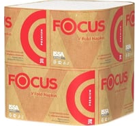 Бумажные салфетки Focus premium для диспенсера N4, 2 слоя, 200 листов, 15 пачек 5083738 п/э 1769757