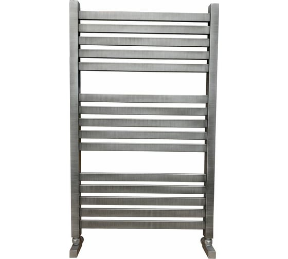 Полотенцесушитель Ника MODERN ЛМ 6 100/50, Matt Antique, Silver с в