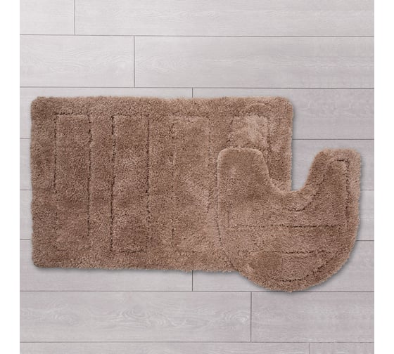 Набор ковриков для ванной комнаты IDDIS Beige Landscape 242M590i13