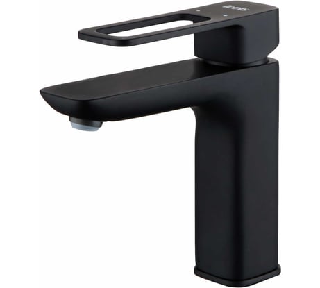 Смеситель для умывальника IDDIS Slide черный SLIBL00i01