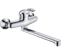 Универсальный смеситель с длинным прямым изливом Potato картридж 35 мм P46211