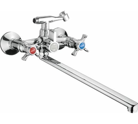 Универсальный смеситель Potato с изливом 40 см, плоский, с шар. перекл. P2362