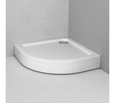 Душевой поддон AM.PM Gem 90х90 см, с сифоном, белый W90T-401-090W