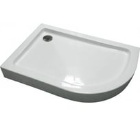 Левосторонний поддон для душевого уголка AM.PM Twin Slide 120, 120x80, белый акрил W53T-302L120W