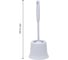 Ершик для туалета Homium Clean Home, цвет белый toiletbrush04 7