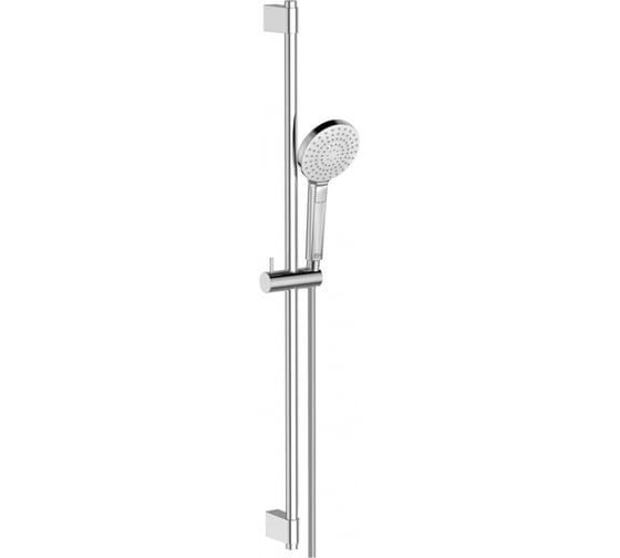 Промо-набор 3 в 1 Ideal Standard idealrain evo round l3 душевой гарнитур со штангой; ceratherm t25 настенный термостатический смеситель для ванны/душа;tyria смеситель для раковины TM0002