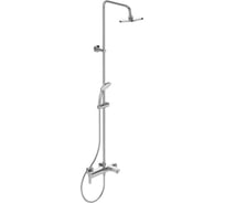Промо-набор 2 в 1 Ideal Standard idealrain cerafine o душевая система в комплекте с настенным смесителем для ванны/душа; ceraline vessel однорукоятковый смеситель для раковины с удлиненным корпусом TM0007