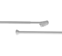 Карниз для ванной телескопический Мультипласт Групп умничка 115-205см, белый MPU6832